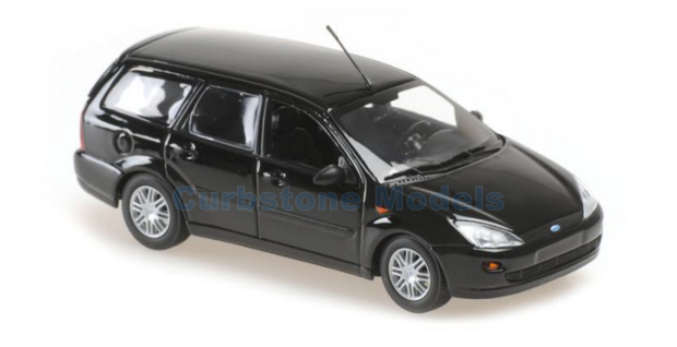 Modelauto 1:43 | Minichamps 940087011 | Ford Focus Turnier Zwart 1998