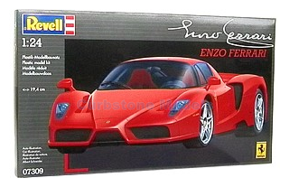 Bouwpakket 1:24 | Revell 07309 | Ferrari Enzo Rood 2002