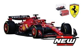 Modelauto 1:43 | Bburago 18-36843S | Scuderia Ferrari SF-24 2024 #55 - C.Sainz