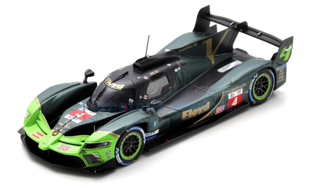 Modelauto 1:43 | Spark S8722 | Vanwall Vandervell 680 | Floyd-Vanwall Racing Team 2023 #4 - E.Guerrieri - T.Dillmann - T.Vautie