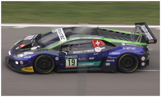 Modelauto 1:43 | Spark SB508 | Lamborghini Huracan GT3 EVO | Emil Frey Racing 2022 #19 - L.Roussell - A.Rougier - G.Altoe