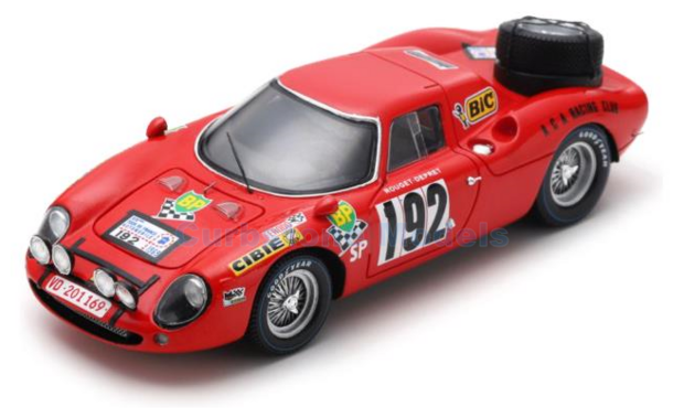 Modelauto 1:43 | Looksmart LSRC064 | Ferrari 250 LM 1969 #192 - J.Depret - J.Rouget