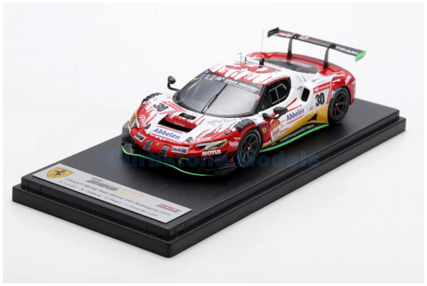 Modelauto 1:43 | Looksmart LSRC171 | Ferrari 296 GT3 SP9 | Frikadelli Racing Team 2023 #30 - N.Catsburg - F.Fernandez-Laser - D