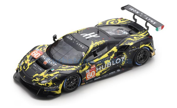 Modelauto 1:43 | Looksmart LSLM112 | Ferrari 488 GTE Evo LMGTE-AM | Iron Lynx 2020 #60 - S.Pianezzola - P.Ruberti - C.Schiavoni