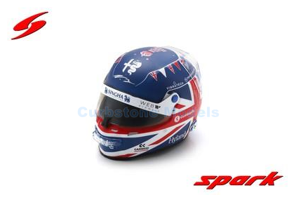 Helm 1:5 | Spark 5HF119 | Stilo Helmet | Alfa Romeo F1 Team Stake 2023 #77 - V.Bottas