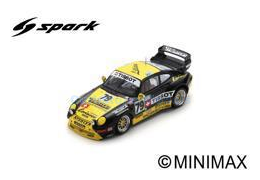 Modelauto 1:43 | Spark S9899 | Porsche 911 GT2 | Stadler Motorsport 1995 #79 - L.Bryner - E.Calderari - A.Fuchs