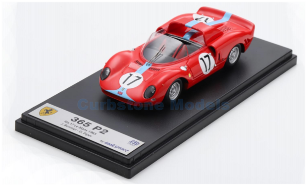 Modelauto 1:43 | Looksmart LSRC117 | Ferrari 365 P2 | Maranello Concessionaires Ltd. 1965 #17 - D.Piper - J.Bonnier