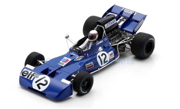 Modelauto 1:18 | Spark 18S589 | Tyrrell F1 003 Ford 1971 #12 - J.Stewart