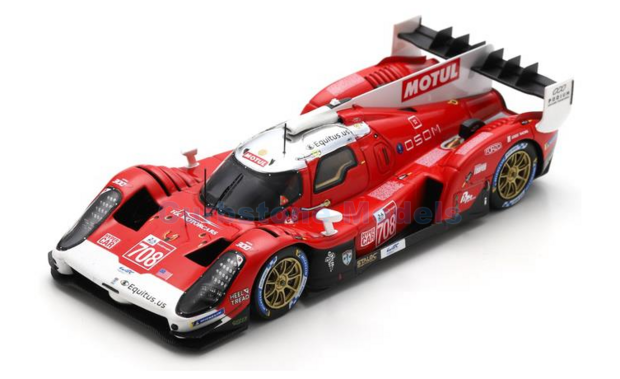 Modelauto 1:43 | Spark S8233 | Glickenhaus Racing 007 LMH Hypercar 2021 #708 - R.Briscoe - R.Dumas - R.Westbrook