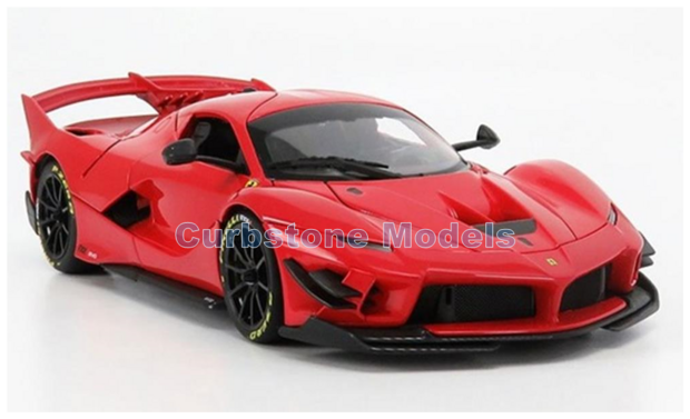 Modelauto 1:18 | Bburago 16012Car2 | Ferrari FXX-K Evo V12 metallic Rood 2018