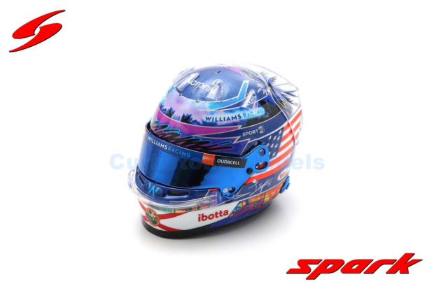 Helm 1:5 | Spark 5HF115 | Bell Helmet | Williams Racing 2023 #2 - L.Sargeant