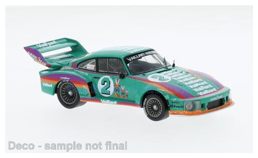 Modelauto 1:43 | IXO-Models GTM168LQ.22 | Porsche Vaillant Kremer Team 935/77A 1978 #2 - B.Wollek