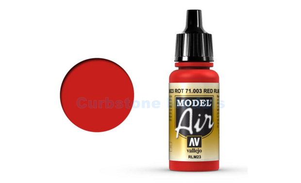  | Vallejo VAL 71003 | Acryllak Model Air Red #17ml