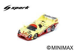 Modelauto 1:43 | Spark S8463 | Rondeau M382 | Bussi Racing 1985 #39 - B.Sotty - J.Justice - P.Oudet