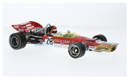 Modelauto 1:18 | Quartzo 18221 | Gold Leaf Team Lotus 49C 1970 #28 - E.Fittipaldi