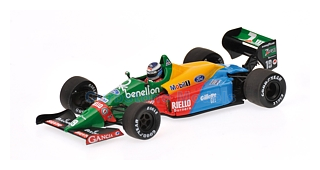 Modelauto 1:43 | Minichamps 400890219 | Benetton B188 1989 - M.Hakkinen