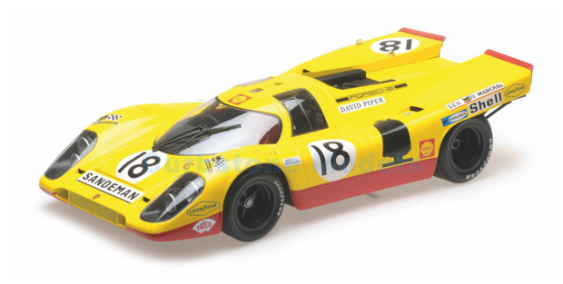 Modelauto 1:12 | Minichamps 125706618 | Porsche 917K | AAW Racing Tam w / David Piper 1970 #18 - G.van Lennep - D.Piper