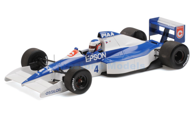 Modelauto 1:18 | Minichamps 110900004 | Tyrrell 018 Ford 1990 #4 - J.Alesi