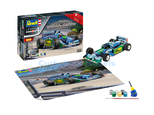 Modelauto 1:24 | Revell 05689 | Benetton Sport B194 1994 #5-6 - J.Verstappen - M.Schumacher