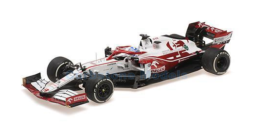 Modelauto 1:18 | Minichamps 117212307 | Alfa Romeo ORLEN C41 2021 #7 - K.Raikkonen