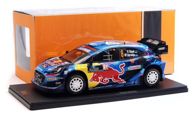 Modelauto 1:18 | IXO-Models 18RMC154A.22 | M-Sport Ford WRT Puma Rally1 Hybrid 2023 #8 - O.Tanak - M.Jarveoja