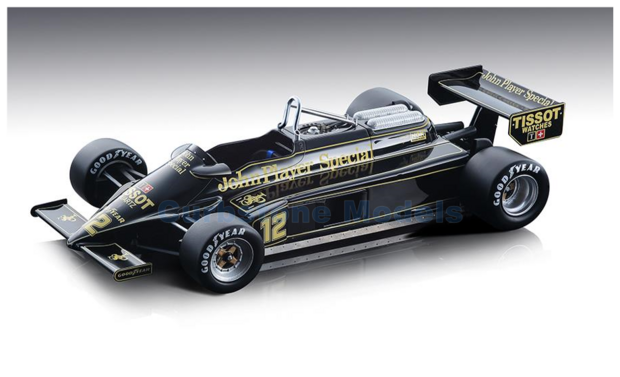 Modelauto 1:18 | Tecnomodel TM18-170B | Lotus 87 Ford John Player Special 1981 #12 - N.Mansell