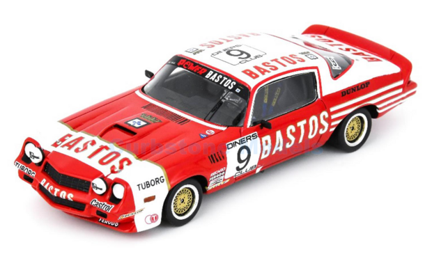 Modelauto 1:43 | Spark 100SPA11 | Chevrolet Camaro Z28 1981 #9 - C.Bourgoignie - J.Cooper - R.Wisell