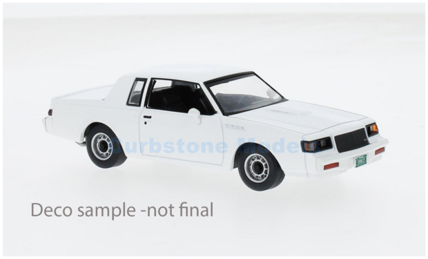 Modelauto 1:43 | IXO-Models CLC576N.22 | Buick Grand National White 1987