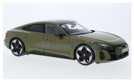 Modelauto 1:18 | Bburago 18-11050GREEN | Audi RS E-tron GT Metallic Green 2022