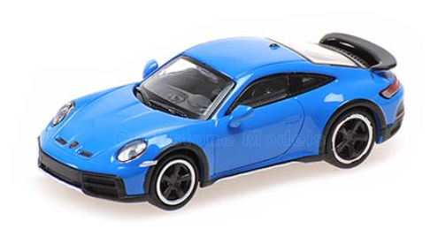 Modelauto 1:87 | Minichamps 870062072 | Porsche 911 Dakar Blauw 2022