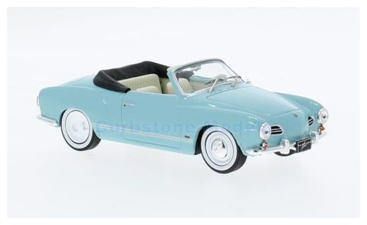 Modelauto 1:43 | IXO-Models CLC563N.22 | Volkswagen Ghia Bright Blue 1955