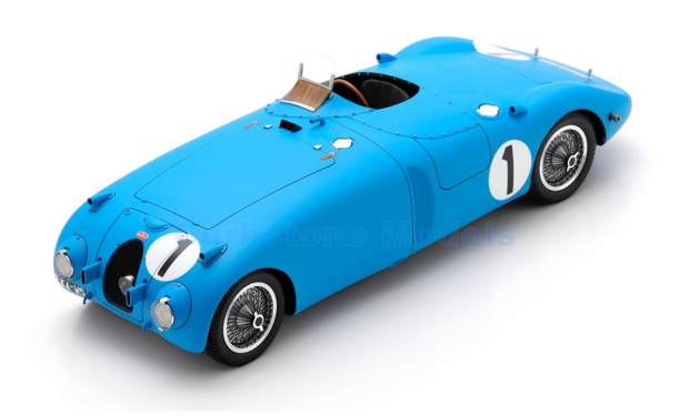 Modelauto 1:18 | Spark 18LM39 | Bugatti 57 S Tank | Jean Pierre Wimille 1939 #1 - J.Wimille - P.Veyron