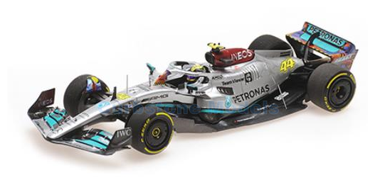 Modelauto 1:43 | Minichamps 417220544 | Mercedes AMG F1 W13 E-Performance 2022 #44 - L.Hamilton