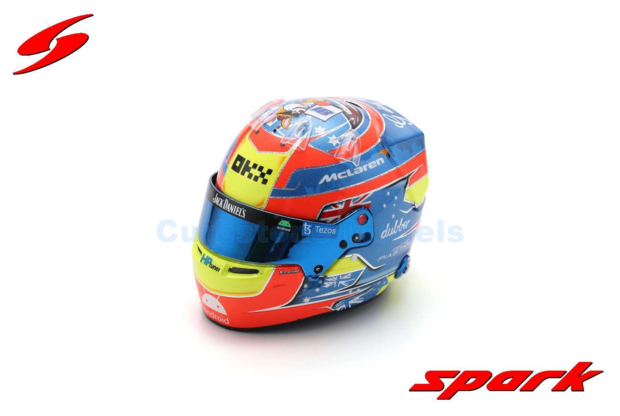 Helm 1:5 | Spark 5HF108 | Bell Helmet | McLaren F1 Team 2023 #81 - O.Piastri