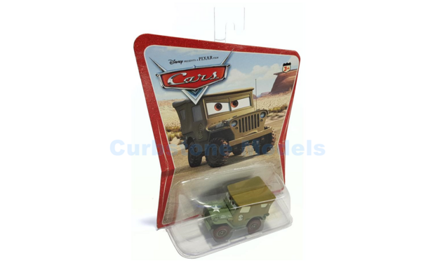 Modelauto 1:64 | Mattel H6414 | Disney Cars Sarge - -.Sarge