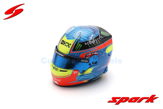 Modelauto 1:5 | Spark 5HF140 | Bell Helmet | McLaren F1 2024 #81 - O.Piastri