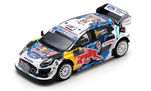 Modelauto 1:43 | Spark S6854 | M-Sport Ford WRT Puma Rally1 2024 #16 - A.Fourmaux - A.Coria