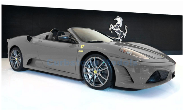 Modelauto 1:18 | BBR Models BBR182332 | Ferrari F430 Spider 16M Zilver