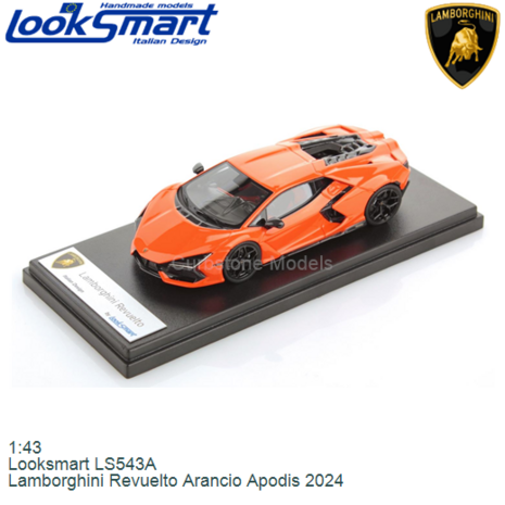 1:43 | Looksmart LS543A | Lamborghini Revuelto Arancio Apodis 2024