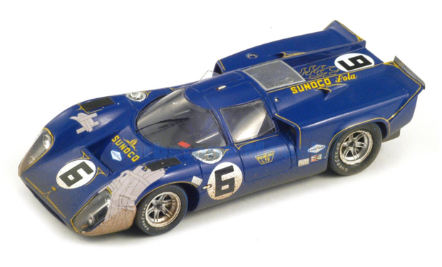 Modelauto 1:18 | Spark 18DA69 | Lola T70 Mk.3b GT S5.0 | Roger Penske Racing 1969 #6 - M.Donohue - C.Parsons