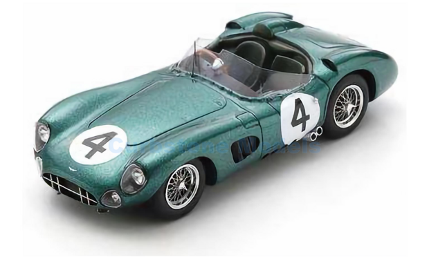 Modelauto 1:43 | Spark S2445 | Aston Martin DBR1 1961 #4 - R.Salvadori - T.Maggs