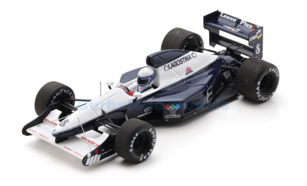 1:43 | Spark S7443 | Brabham BT60B 1992 #8 - G.Amati