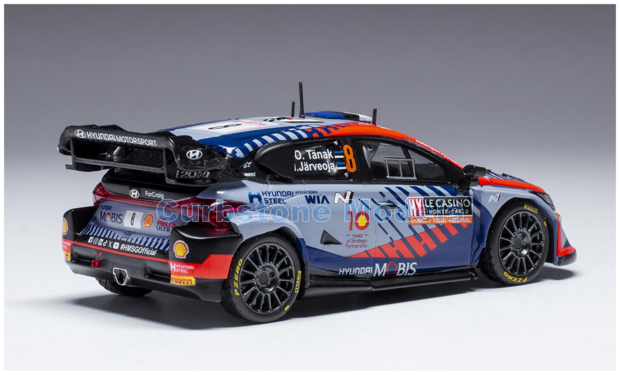 Modelauto 1:43 | IXO-Models RAM911.22 | Hyundai Shell Mobis WRT i20 Rallye1 2024 #8 - O.Tanak - M.Jarveoja