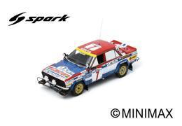 Modelauto 1:43 | Spark S7768 | Datsun Violet GT 160J 1981 #7 - S.Mehta - M.Doughty