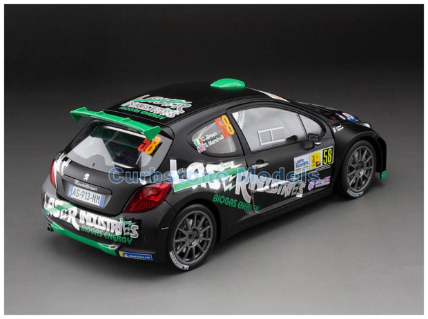 Modelauto 1:18 | Sunstar 5441 | Peugeot 207 S2000 2013 #58 - S.Marshall - C.Breen