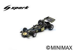 Modelauto 1:43 | Spark S7156 | Lotus 72 E 1974 #1 - R.Peterson