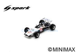 Modelauto 1:43 | Spark S8305 | Brabham BT30 Judd | Ahrens Racing Team 1969 #20 - K.Ahrens