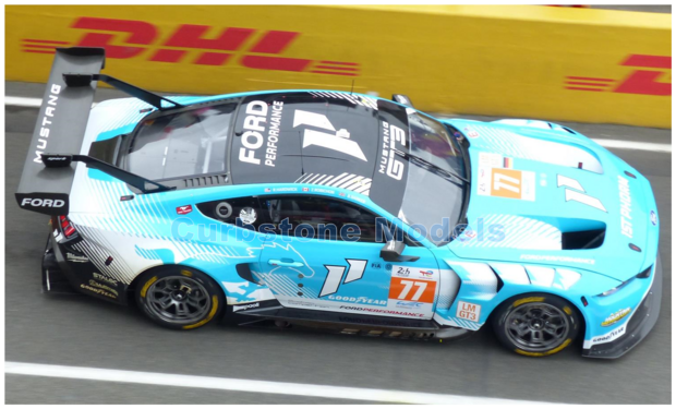 Modelauto 1:18 | Spark 18S659 | Ford Mustang GT3 | Proton Competition 2024 #77 - Z.Robichon - B.Barker - R.Hardwick