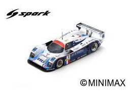 Modelauto 1:43 | Spark S3664 | Courage C32 LM 1994 #3 - P.Raphanel - P.Fabre - L.Robert