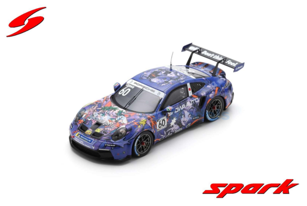 Modelauto 1:43 | Spark SJ170 | Porsche 911 GT3 Cup 2023 #60 - R.Ogawa